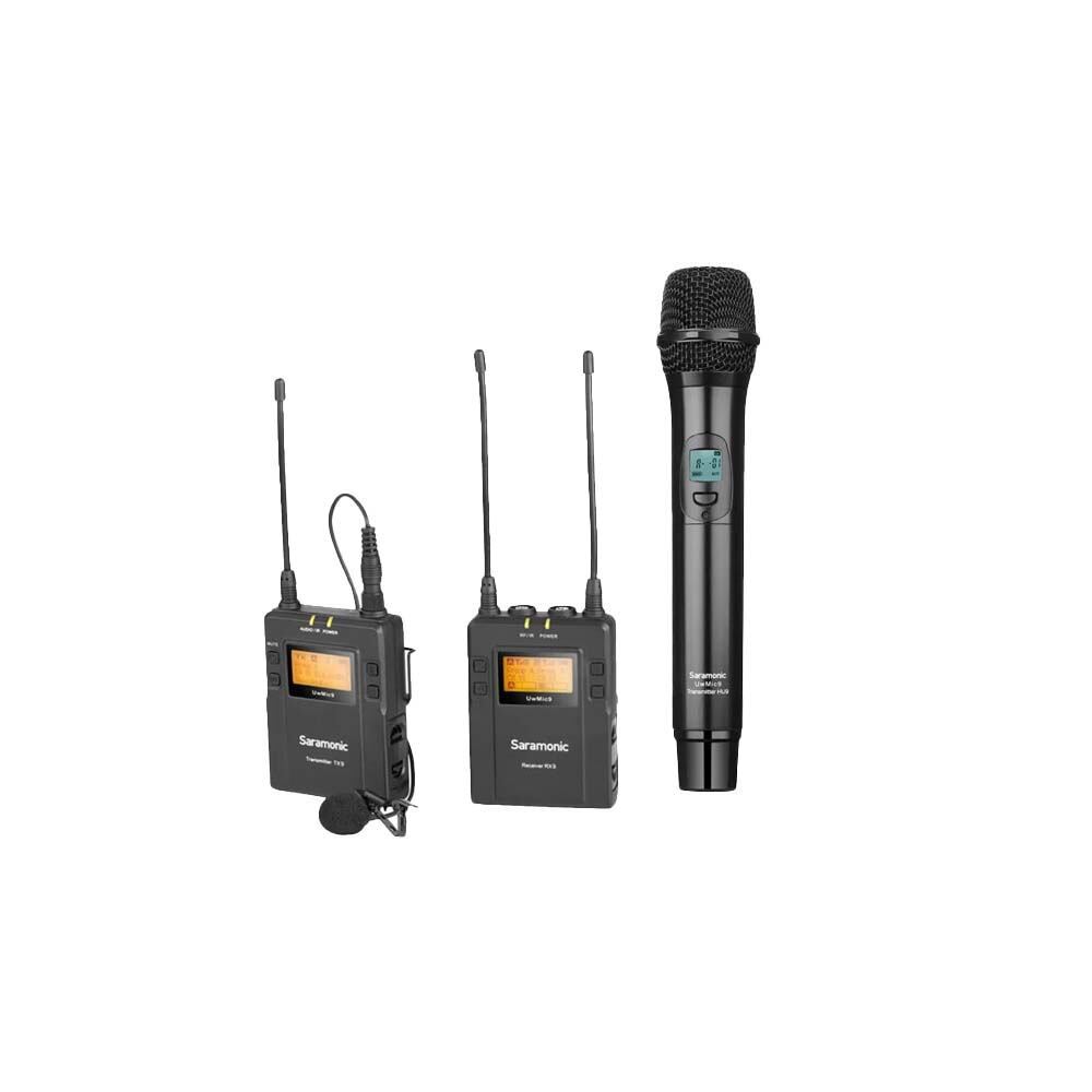 Saramonic UHF Wireless Microphone System UwMic9 Kit3 – KENGDIM
