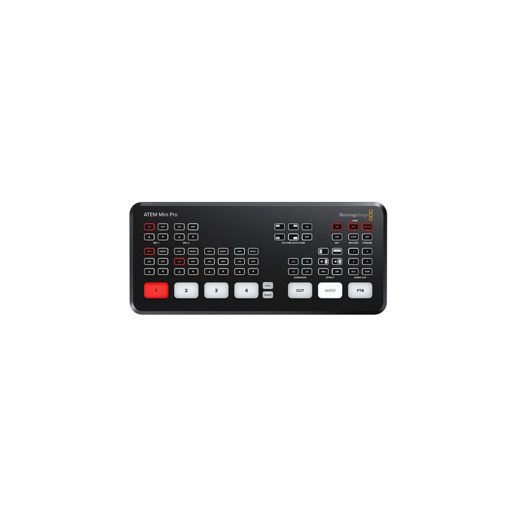Blackmagic Design ATEM Mini Pro HDMI Live Stream Switcher Blackmagic Design ATEM Mini Pro HDMI Live Stream Switcher