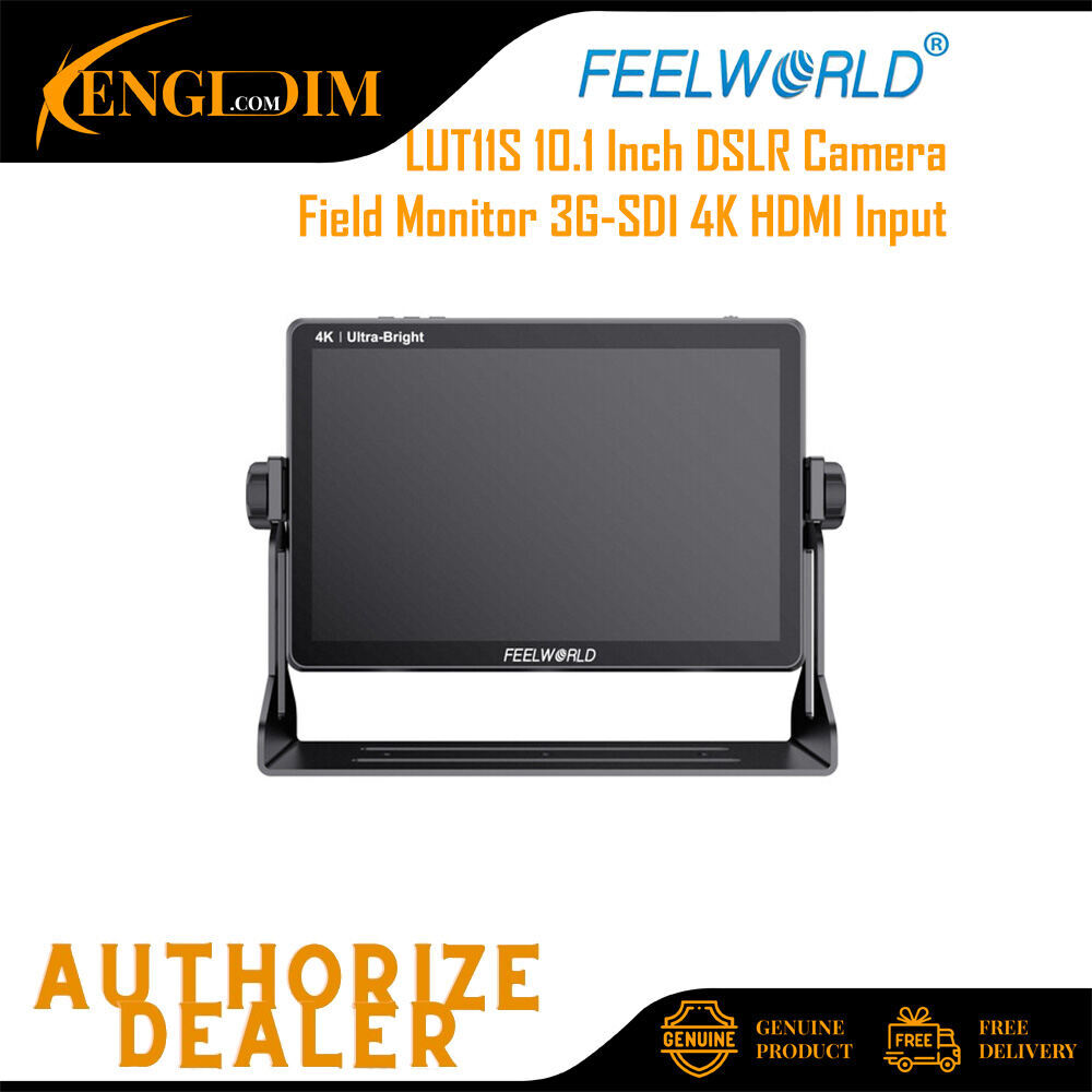 Feelworld LUT11S 10.1 Inch DSLR Camera Field Monitor 3G-SDI 4K