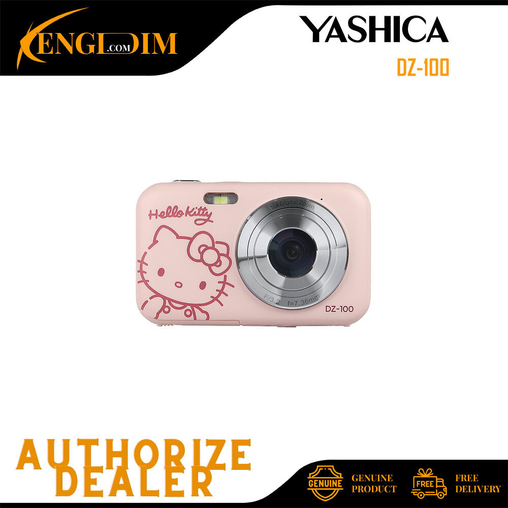 YASHICA DZ-100 x Hello Kitty Digital Camera – KENGDIM
