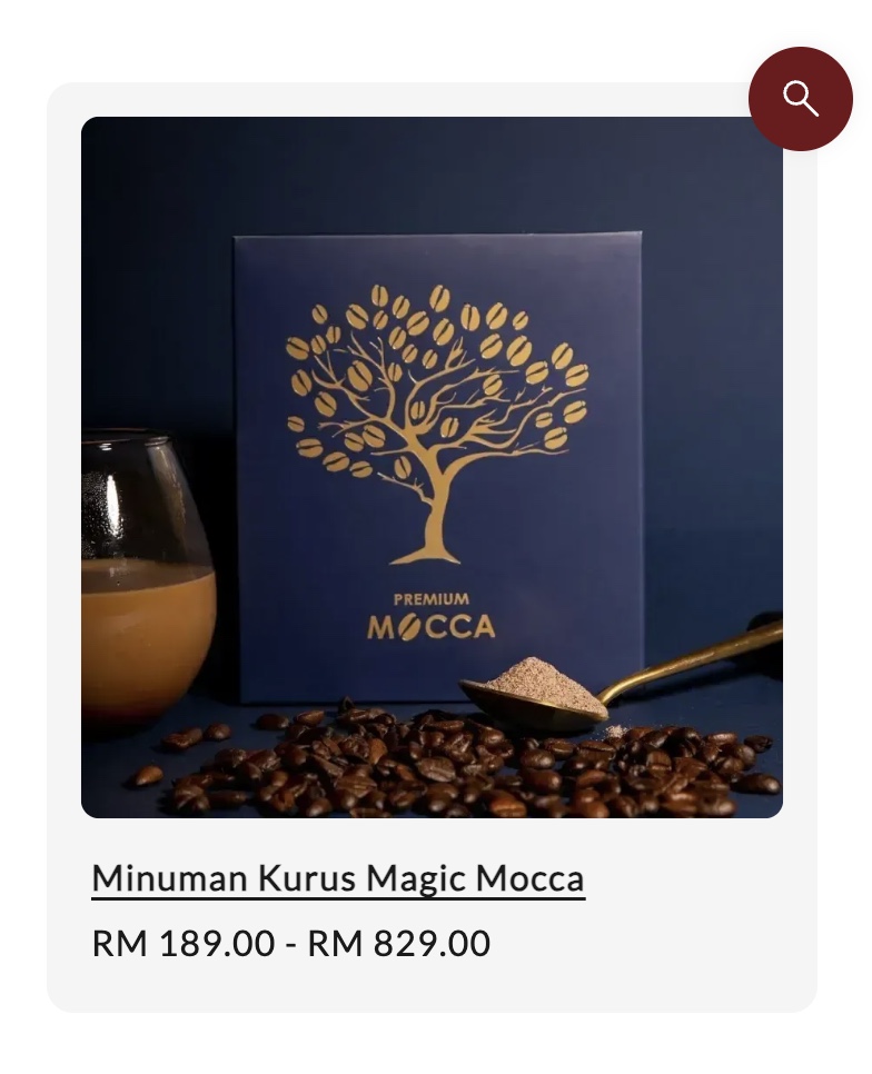 Magic Mocca Kopi Pelangsing