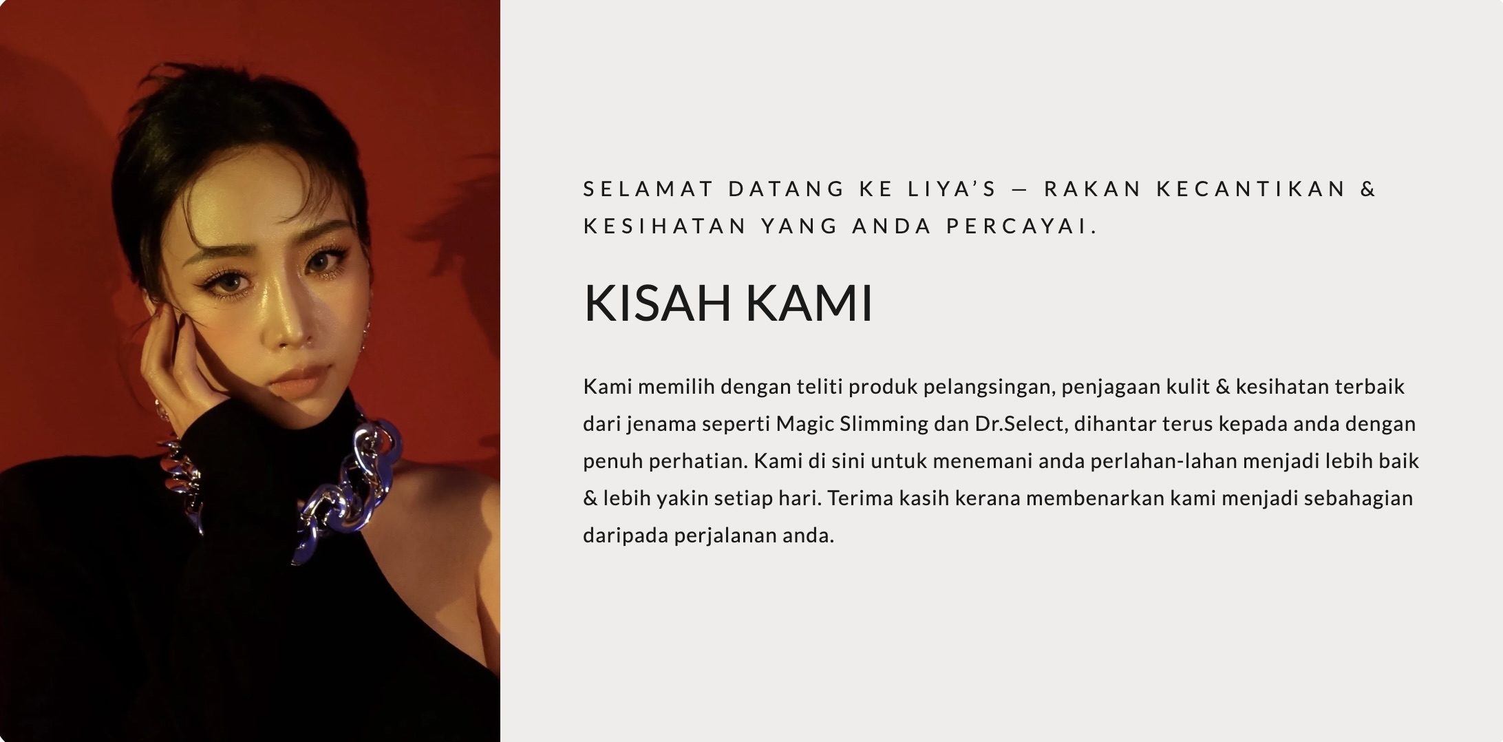 Janji LIYA'S: Kecantikan perlahan-lahan adalah hadiah terbaik untuk diri sendiri