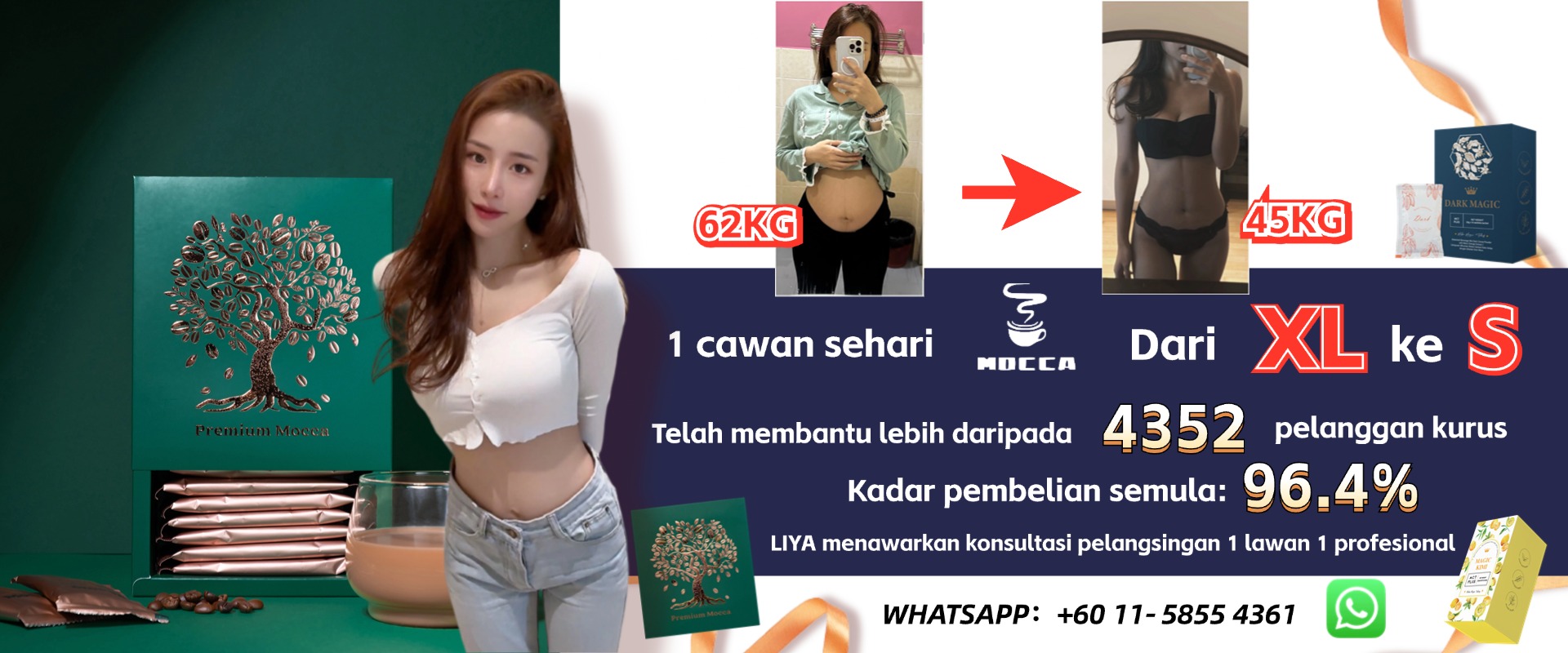 Minuman Slimming Magic oleh LIYA’S