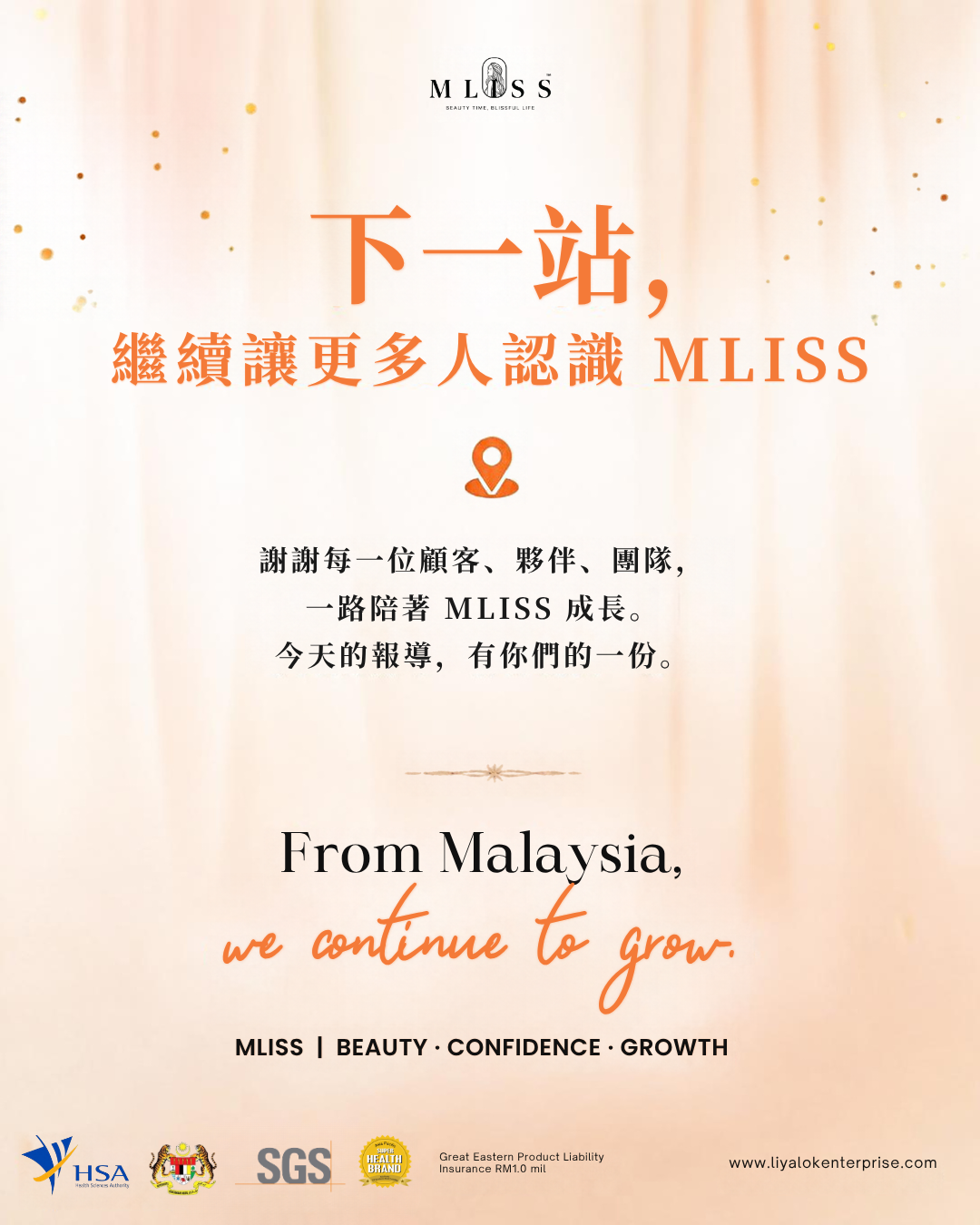 MLISS 致謝與未來展望