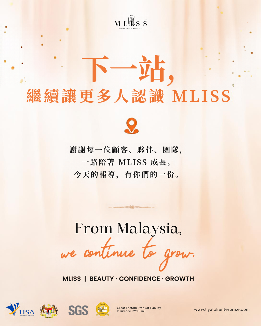 MLISS 致謝與未來展望