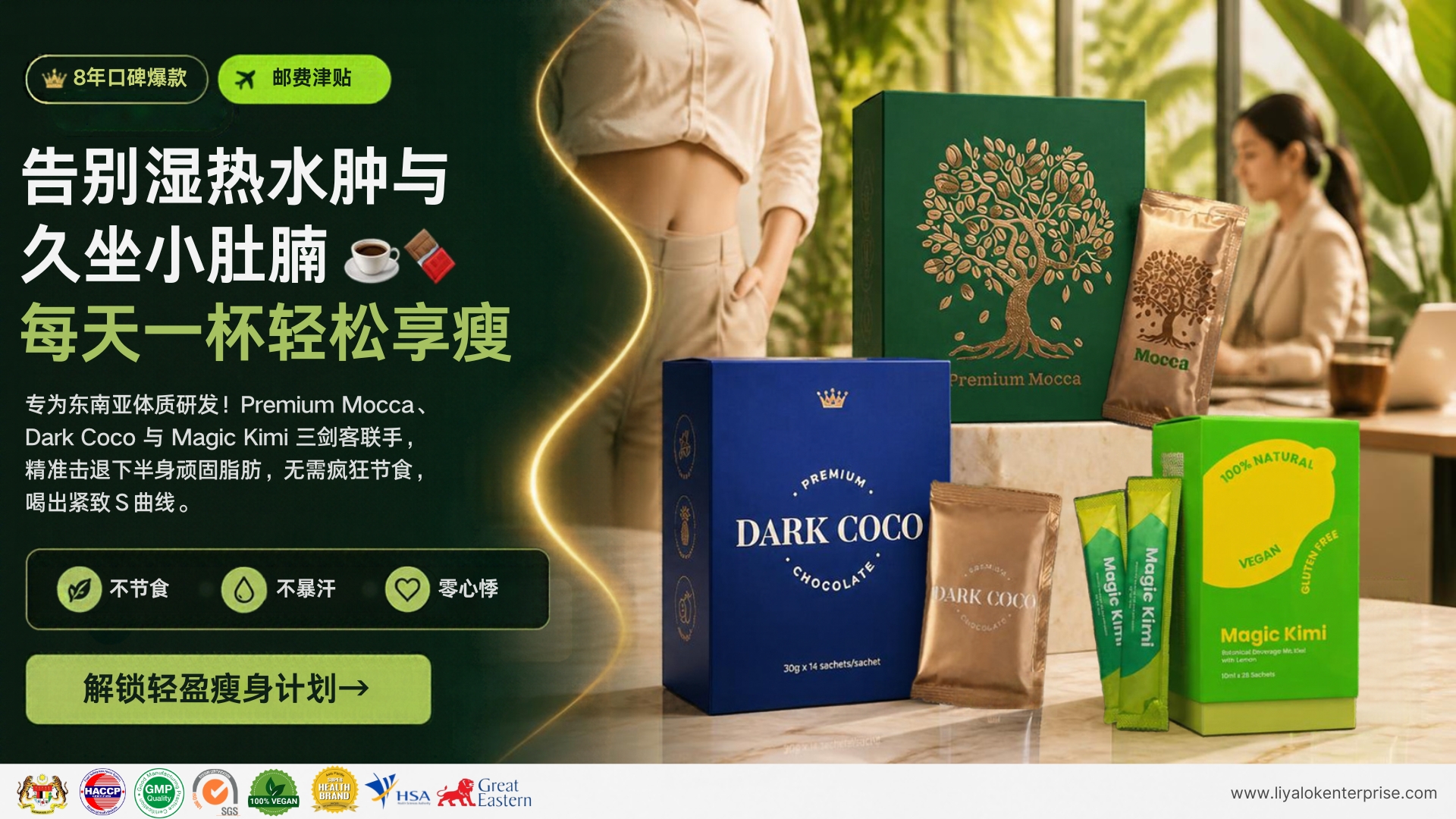 Magic Slimming 瘦身黄金三剑客 Banner