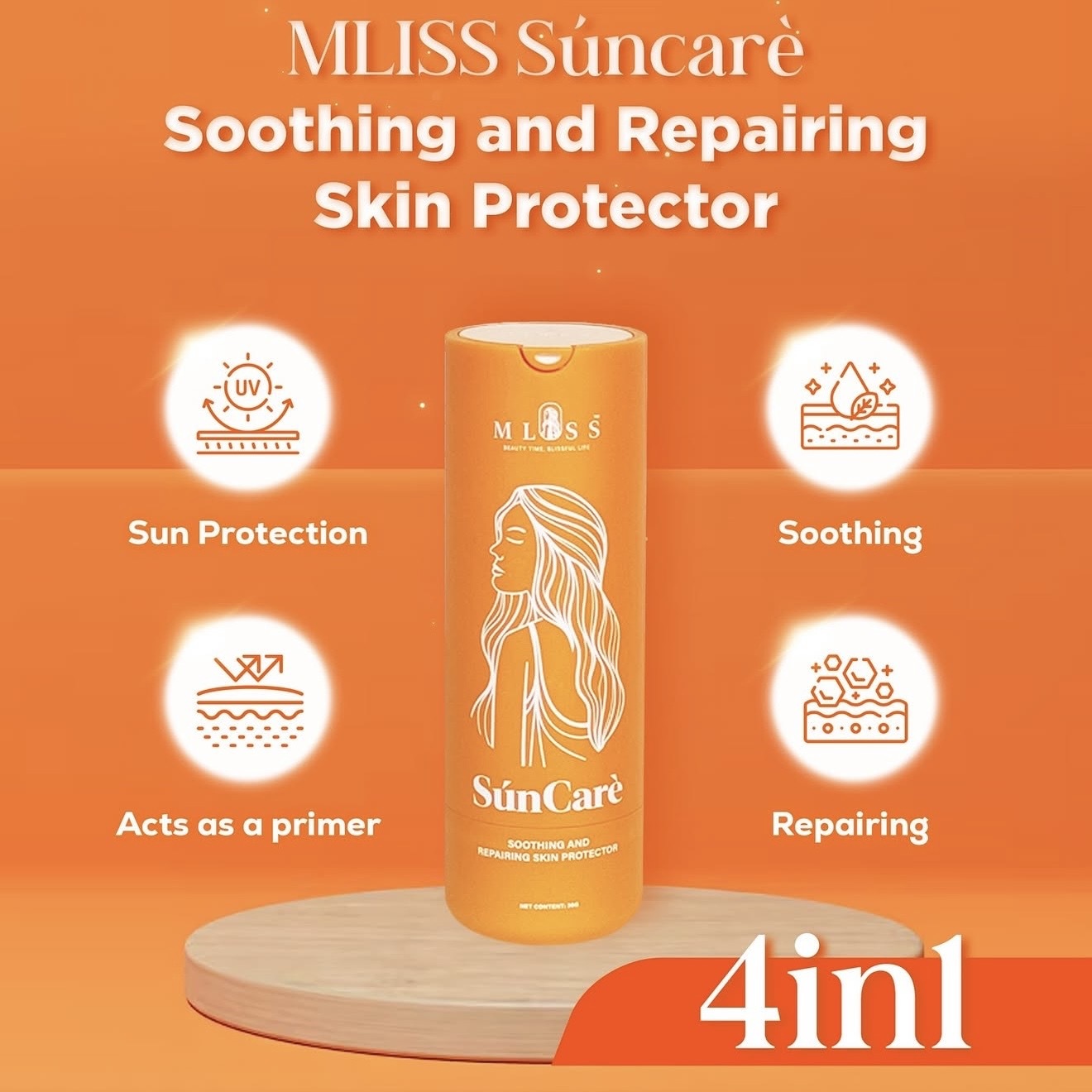4-in-1 Sunscreen & Repair