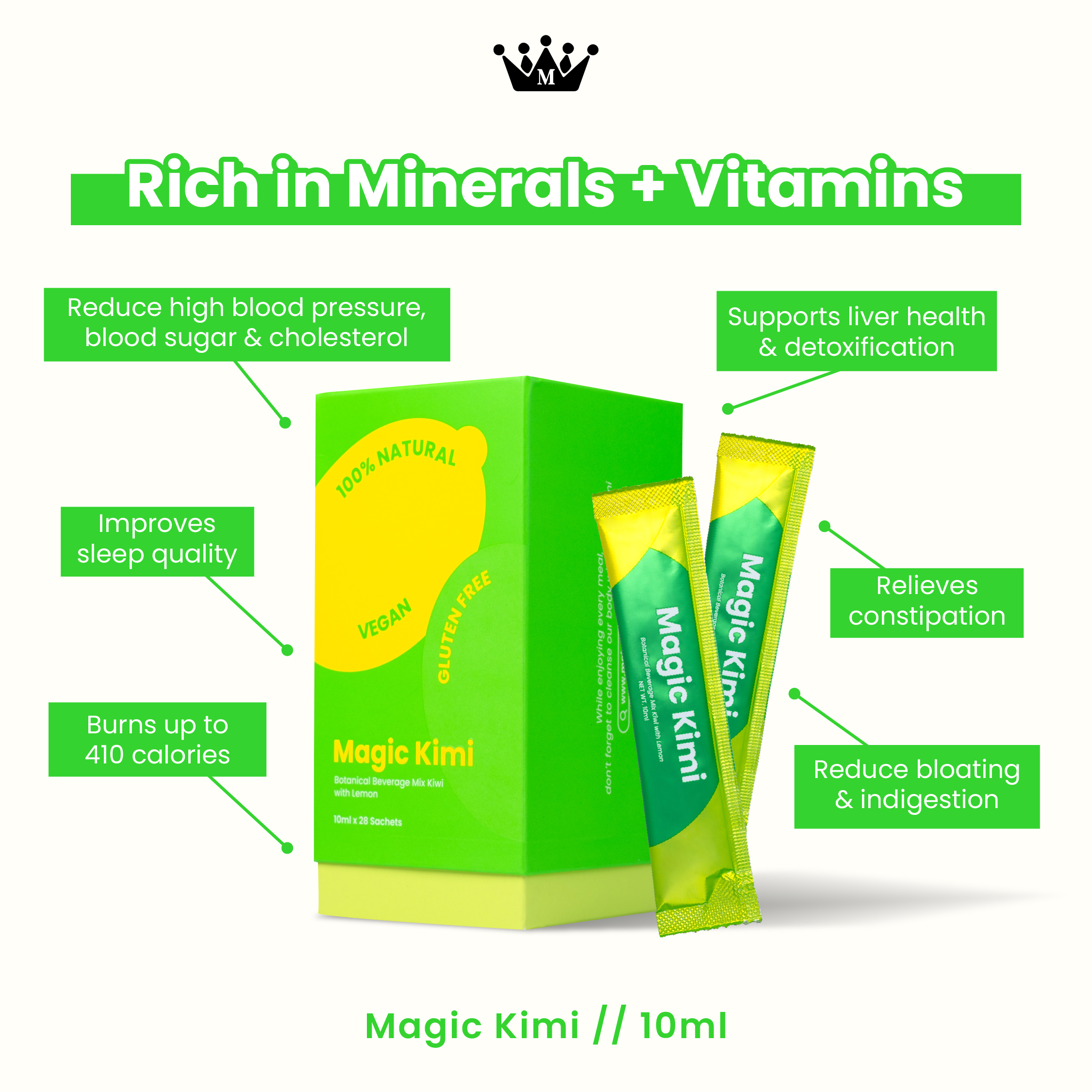 Kaya Mineral dan Vitamin - Atasi Perut Kembung, Melancarkan Penghadaman dan Detox Malam