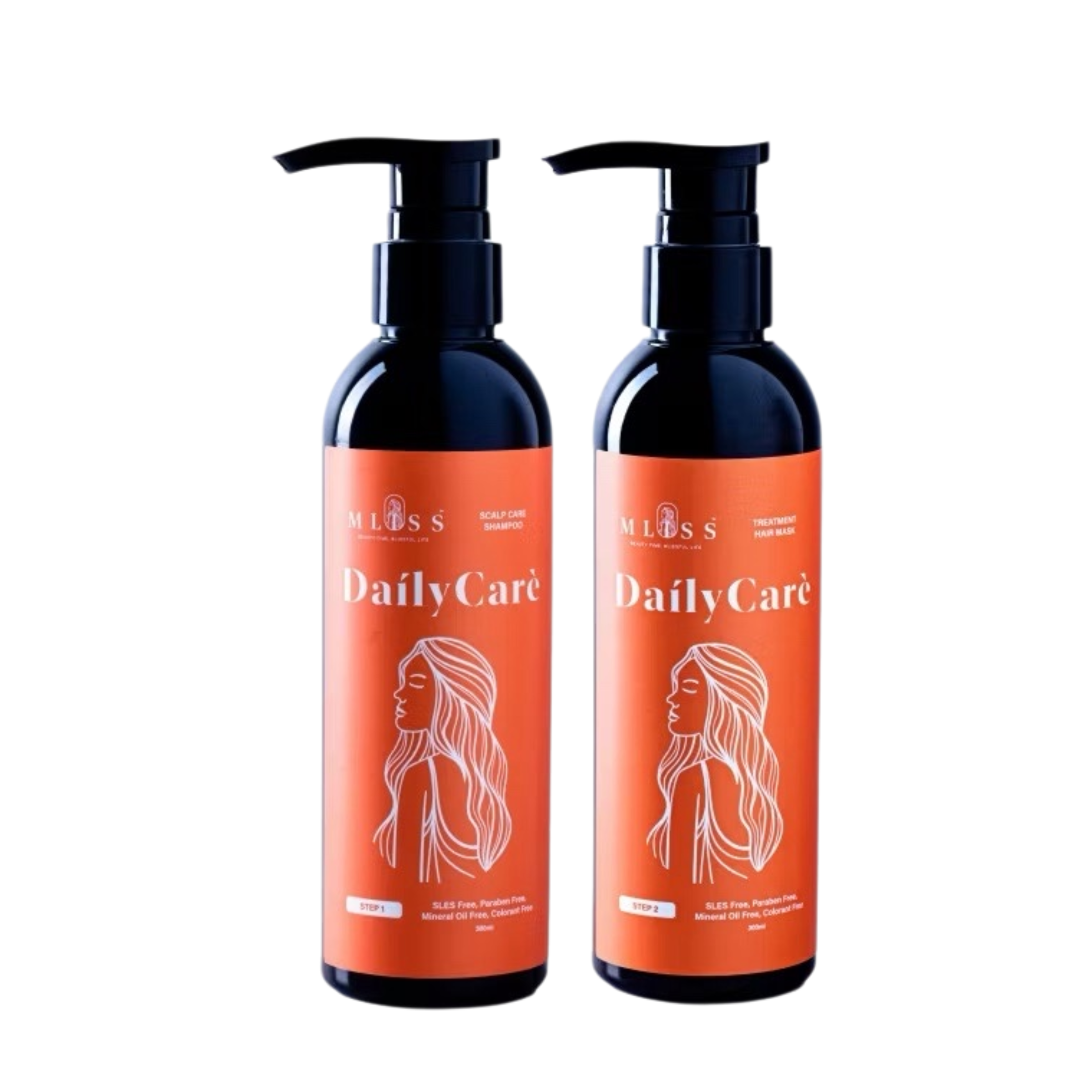 MLISS DailyCare 賦活洗頭水與滋養修護髮膜 300ml 套裝