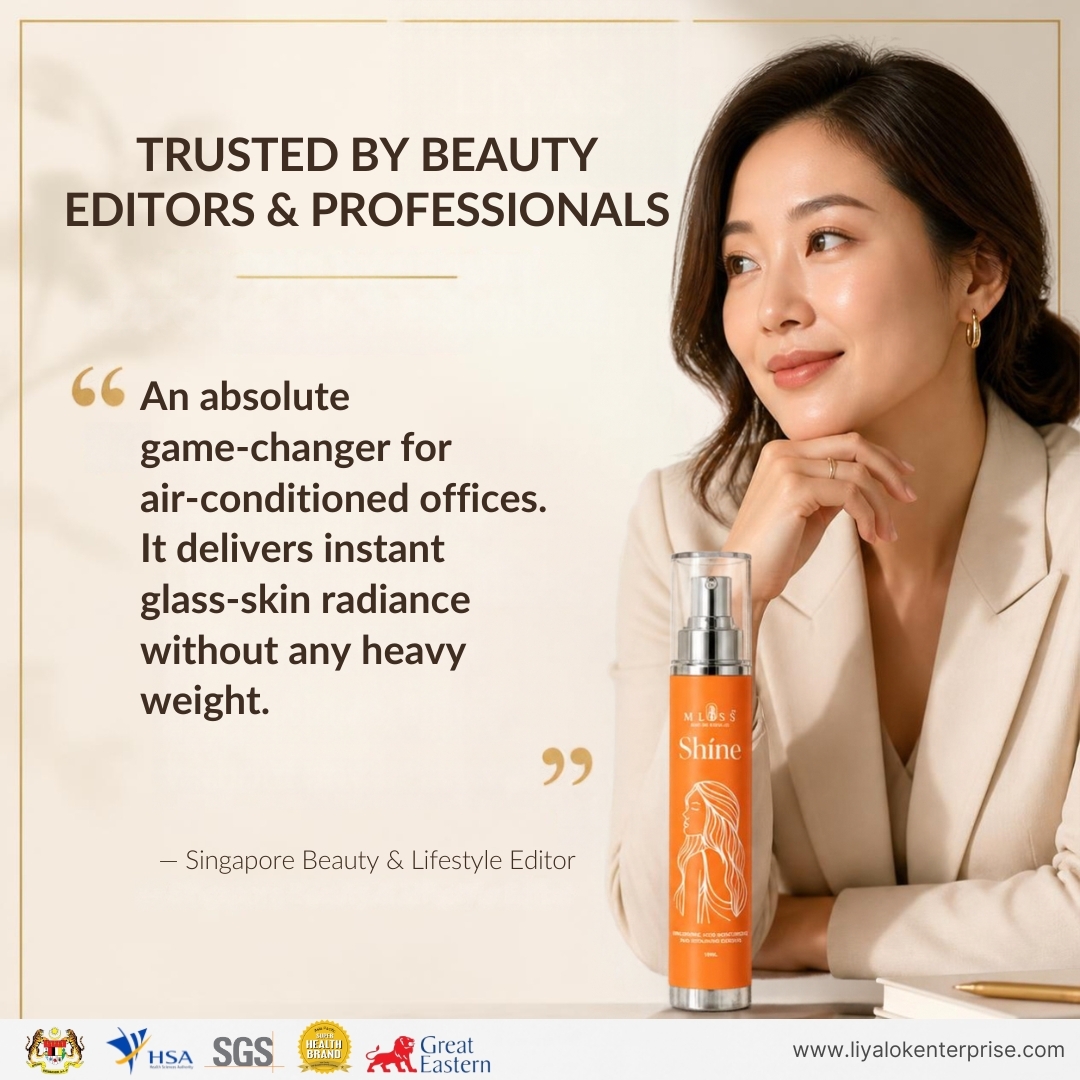 MLISS Shíne Professional Beauty Editor and KOL Testimonial Quote