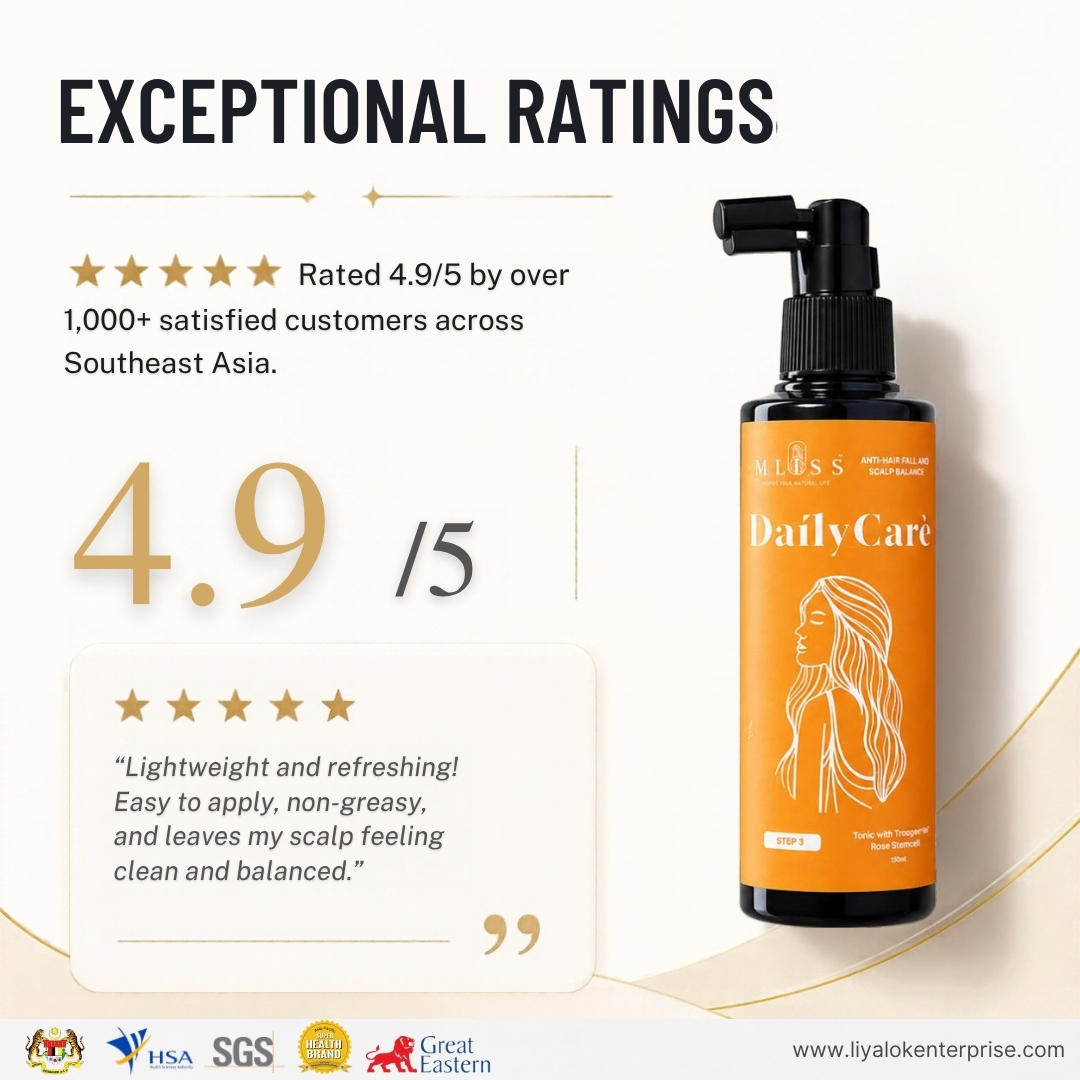 mliss tonic customer ratings social proof