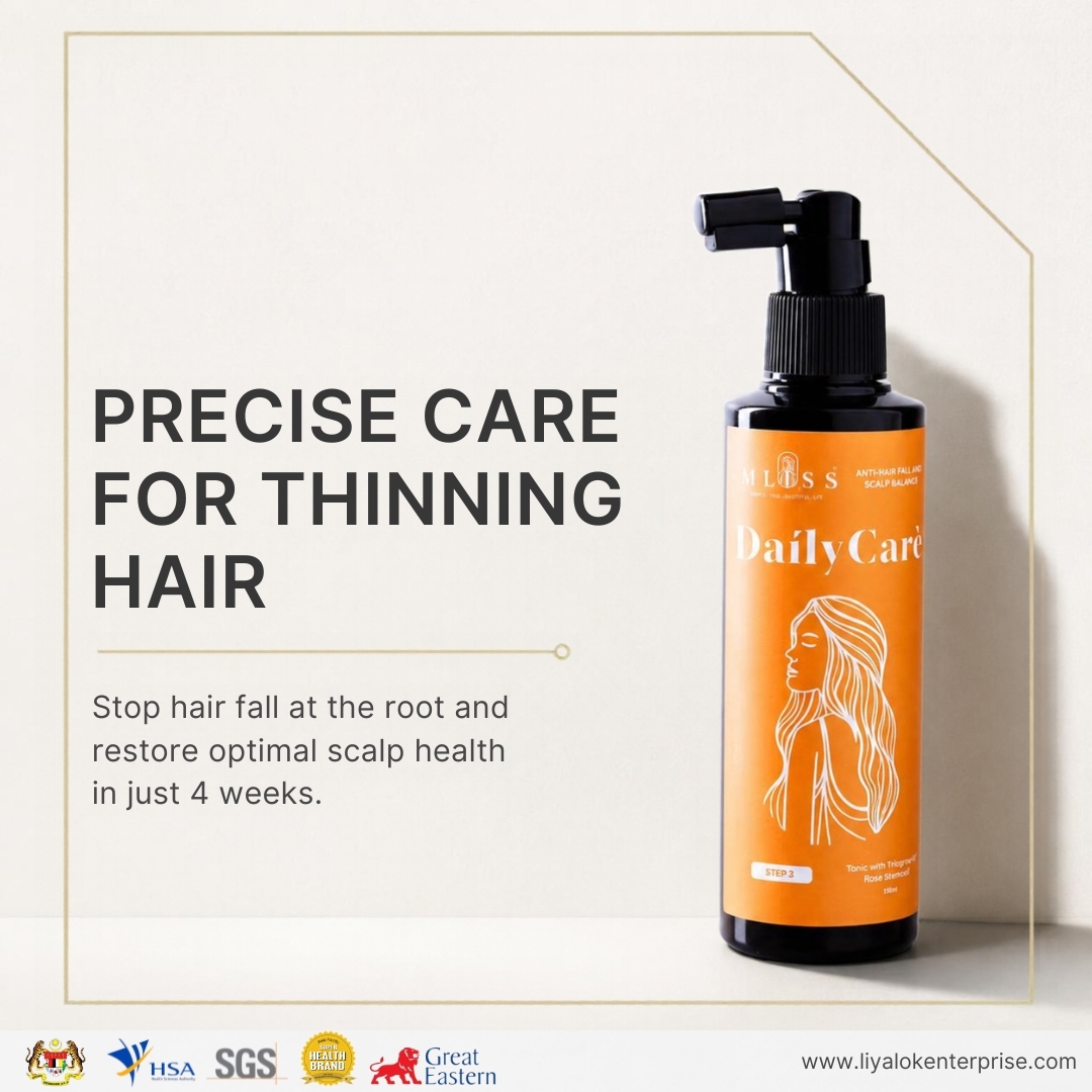 mliss daily care anti hair fall value proposition