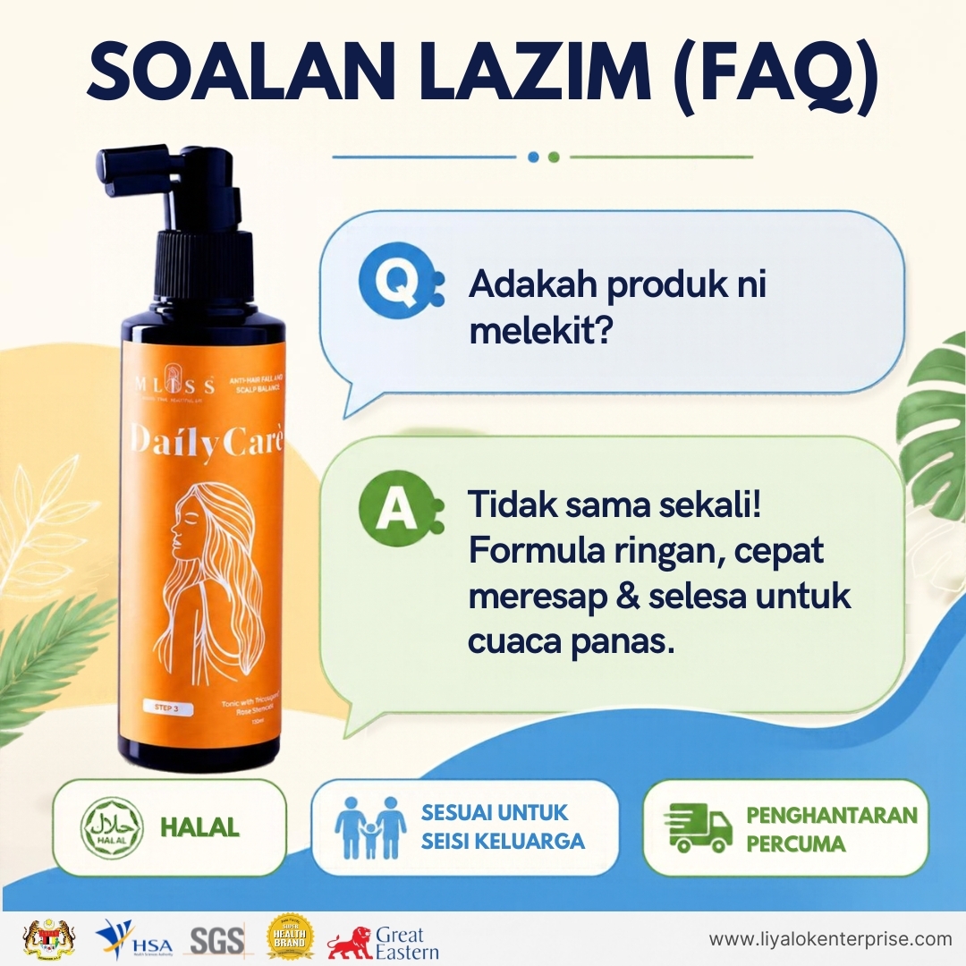 mliss tonic soalan lazim faq