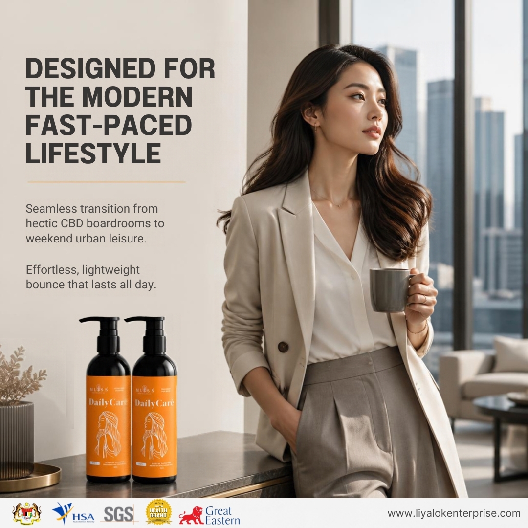 MLISS professional hair care designed for modern fast-paced urban lifestyles in Singapore