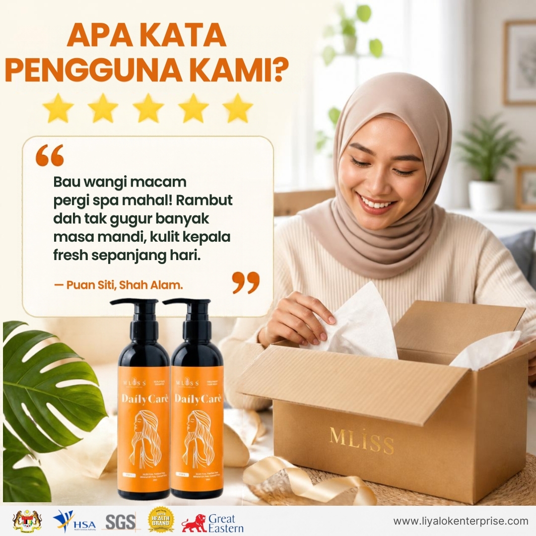 Ulasan dan testimoni 5 bintang daripada pengguna sebenar MLISS