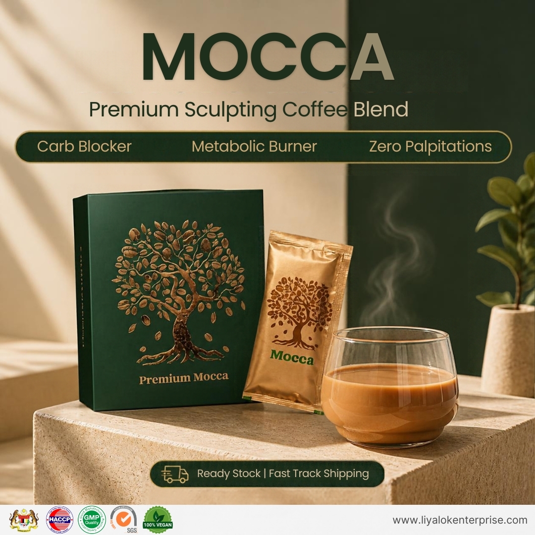 Magic Mocca Premium Sculpting Coffee Blend - Carb Blocker Fat Burner Singapore Ready Stock