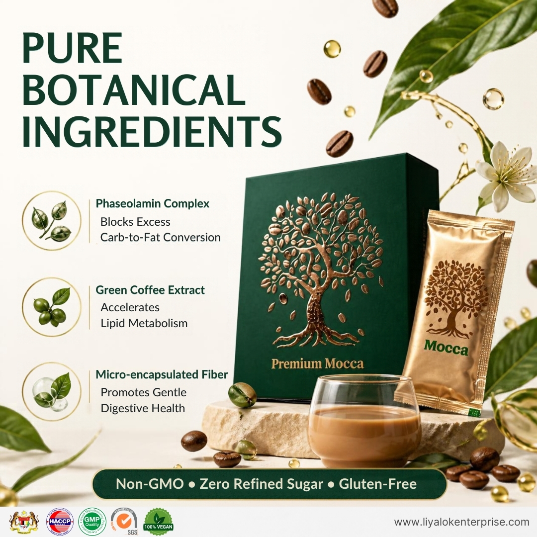 Pure Botanical Ingredients - Green Coffee Beans and Phaseolamin Fiber Extract