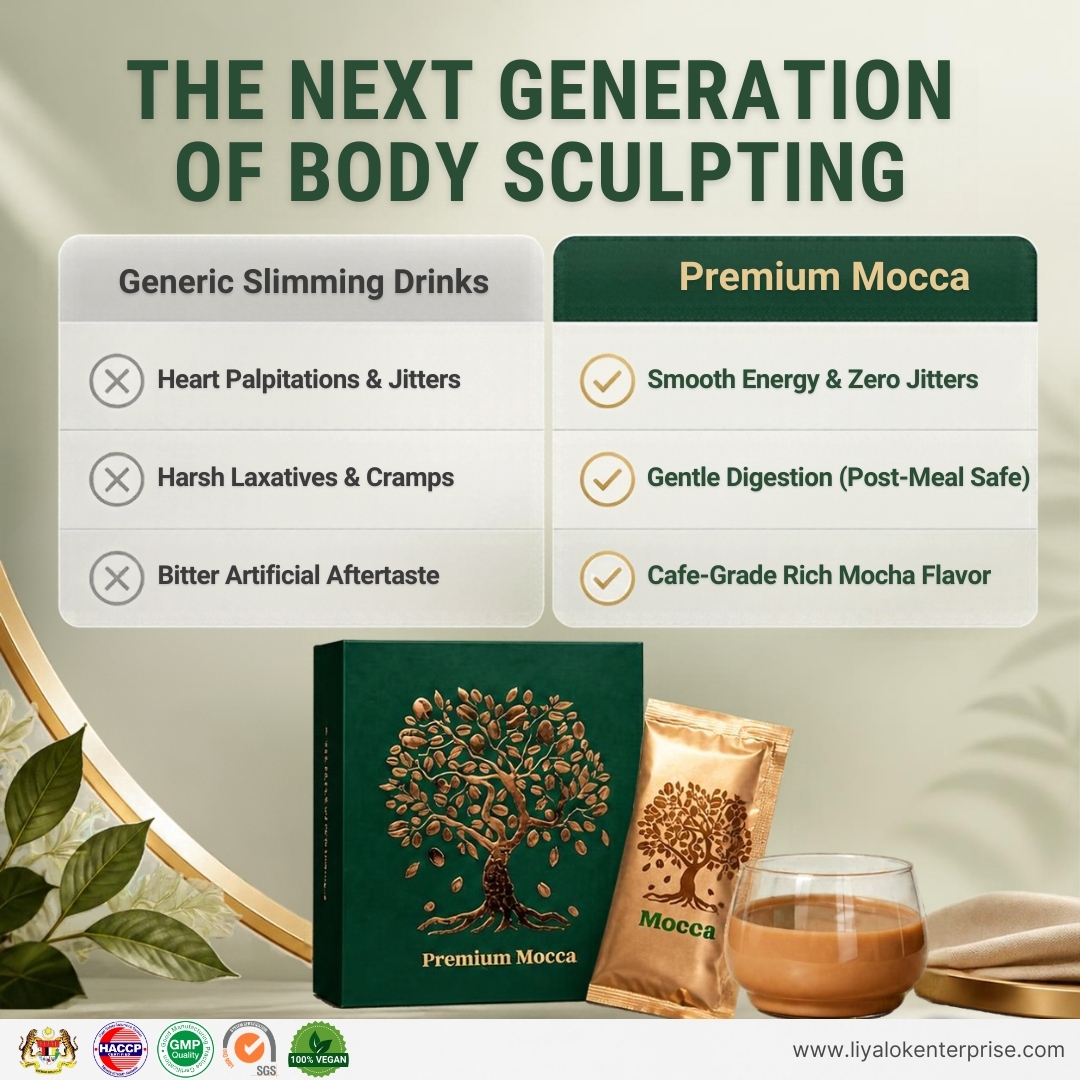 Premium Mocca vs Traditional Slimming Tea - Zero Jitters and Gentle Digestion Comparison