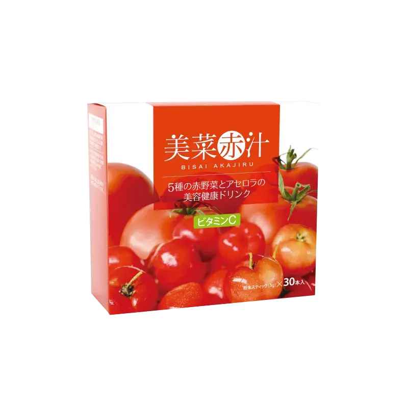 Dr.Select Bisai Akajiru | Antioxidant Red Juice with 5 Superfruits & Vitamin C