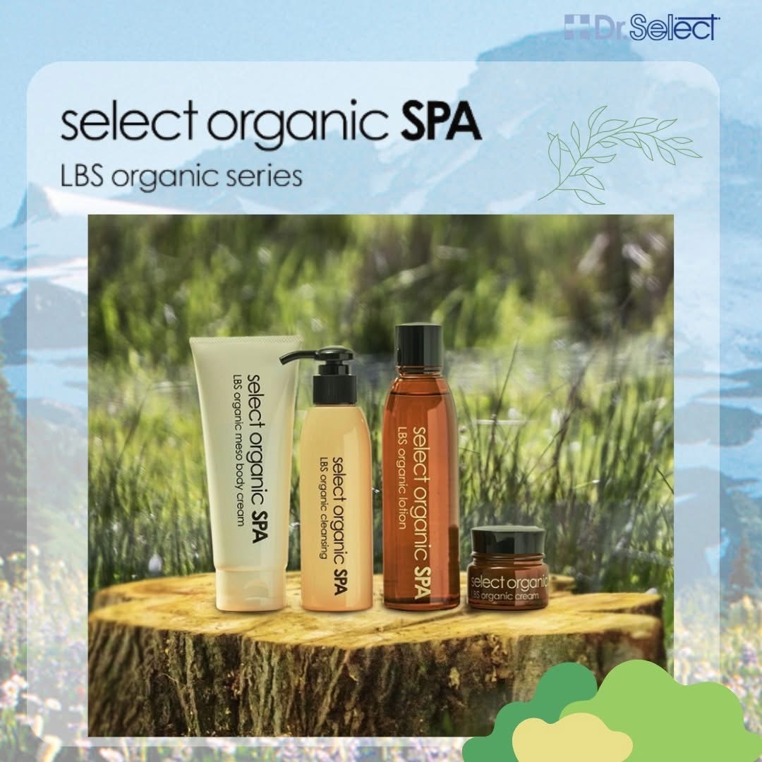 Dr.Select LBS Organic Cream, part of the LBS Organic Series, effective for preventing dryness and promoting healthy skin.