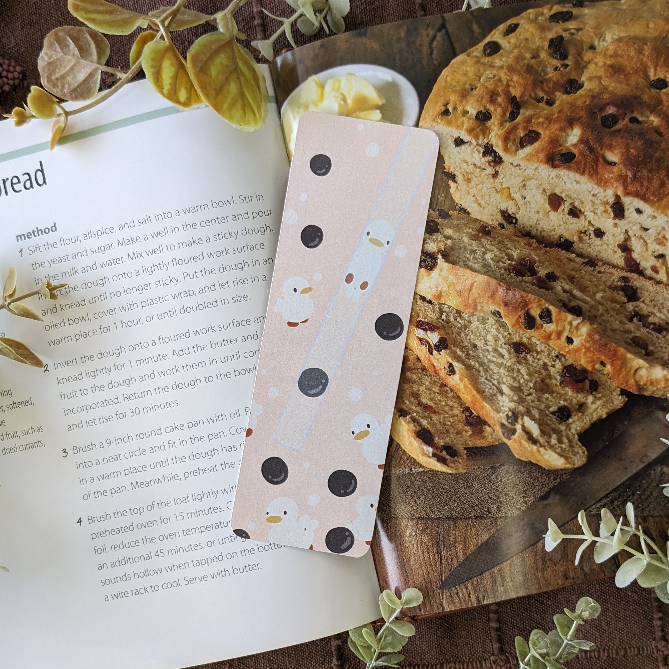 bookmark - boba paddle