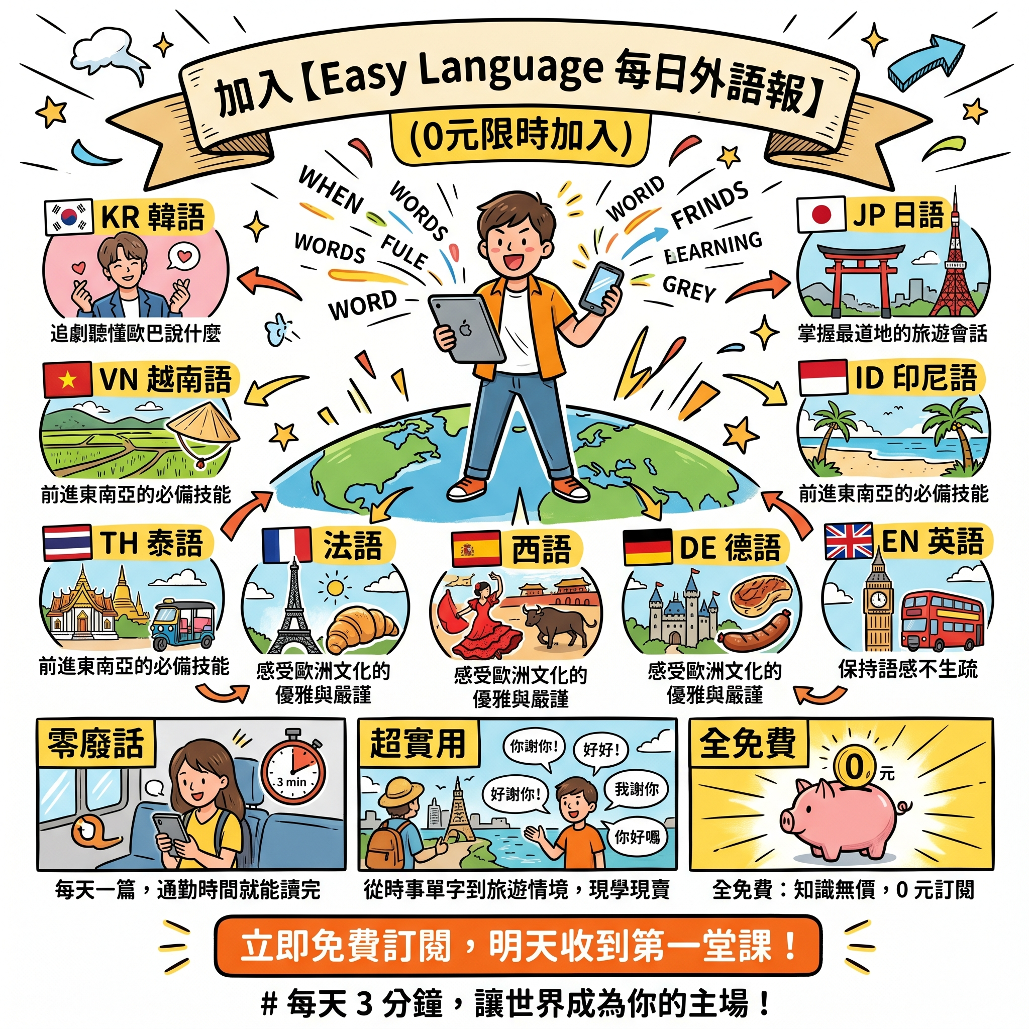 O元電子報宣傳海報
