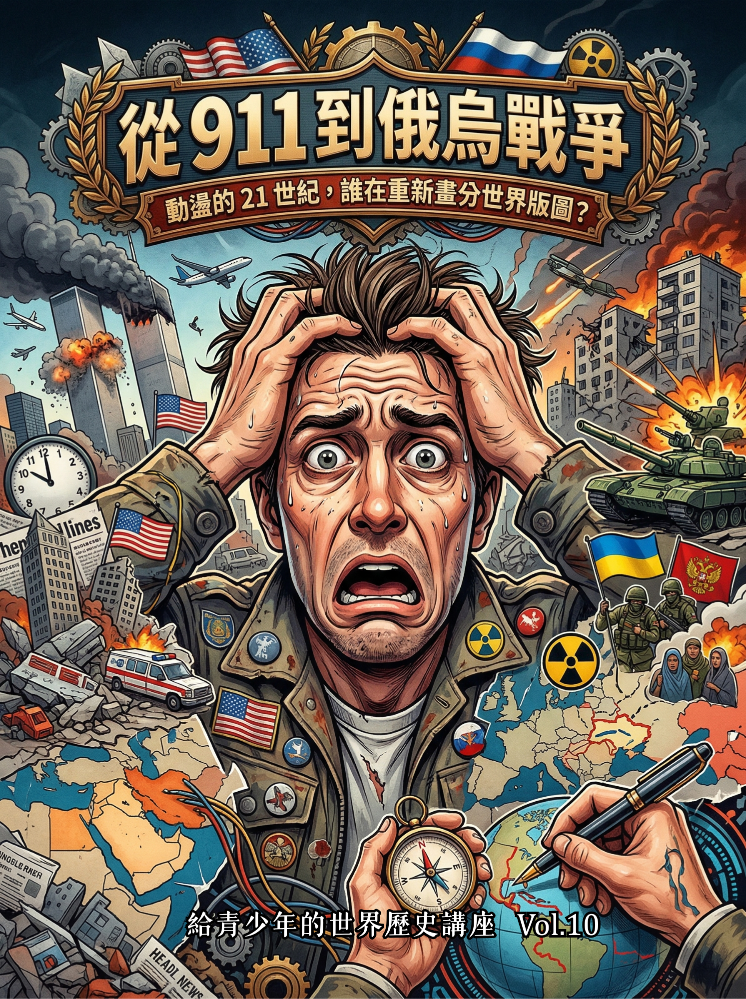 《從 911 到俄烏戰爭：動盪的 21 世紀，誰在重新畫分世界版圖？》（給青少年的世界歷史講座Vol.10)