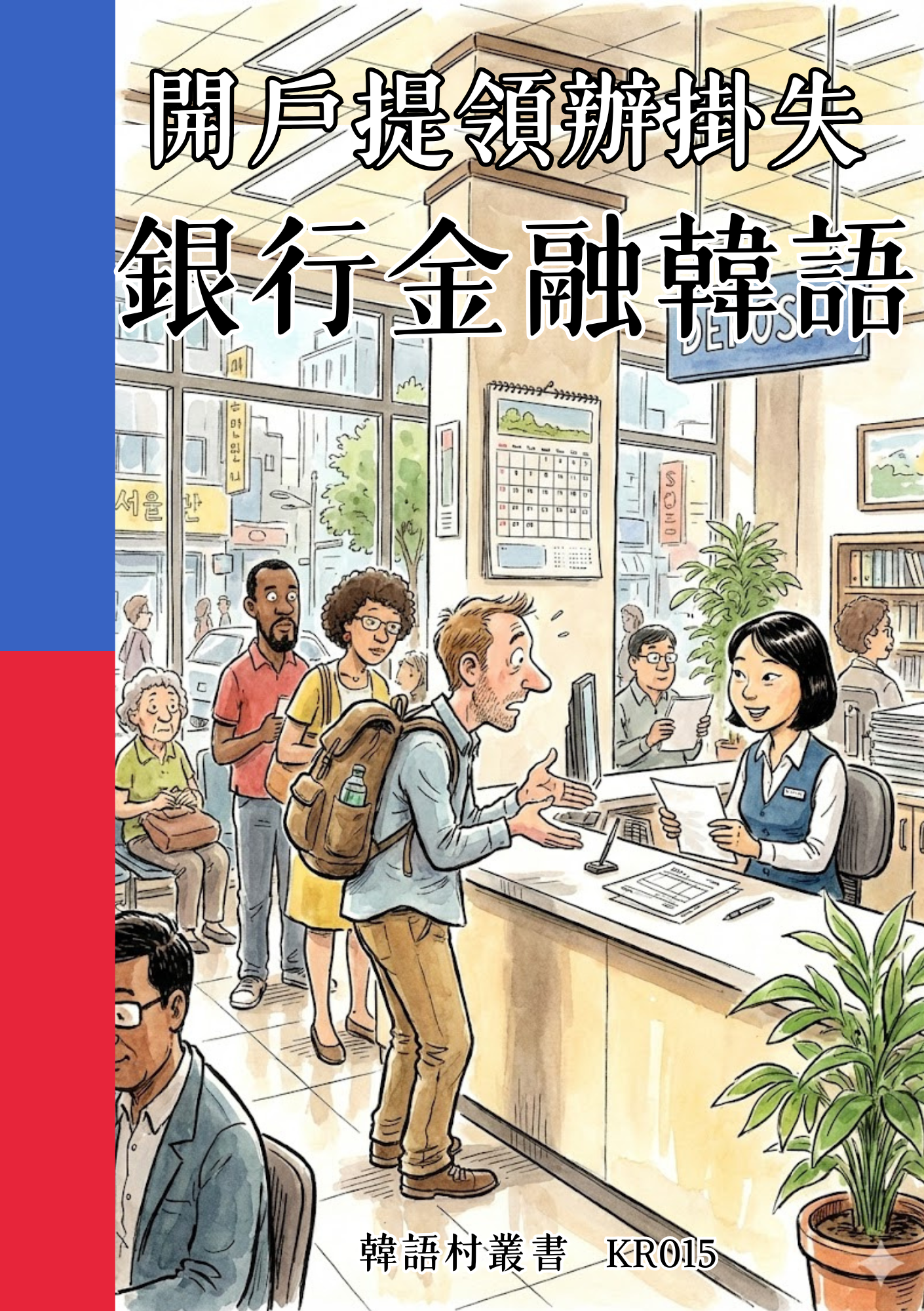 KR015 開戶提領辦掛失 銀行金融韓語