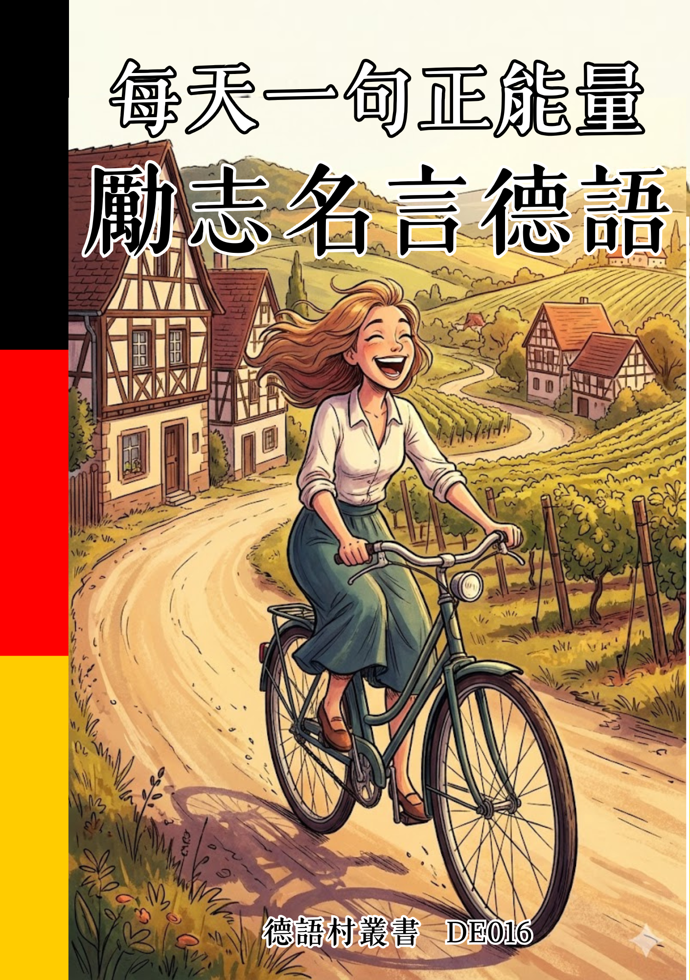 DE016 每天一句正能量 勵志名言德語