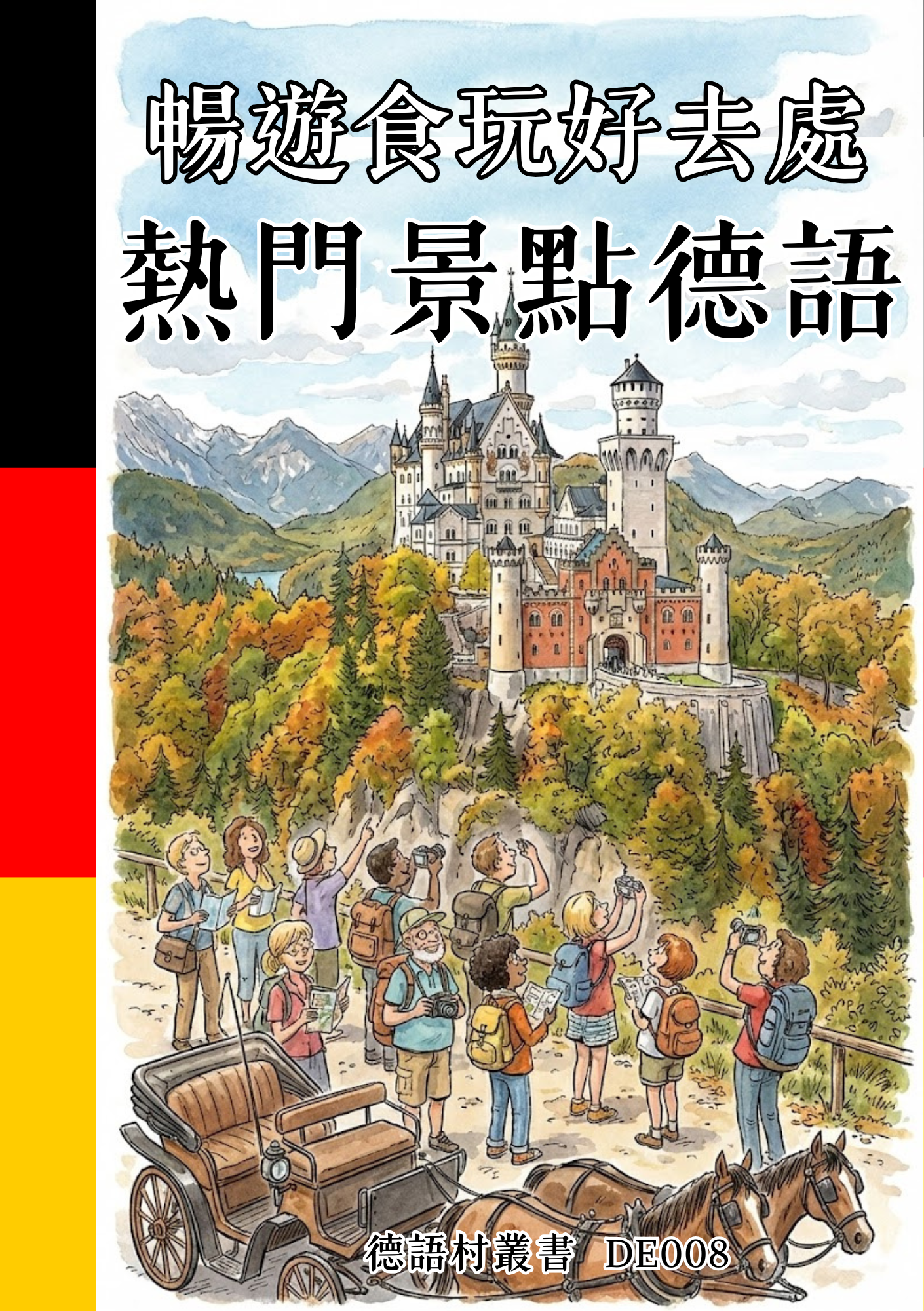 DE008 暢遊食玩好去處 熱門景點德語