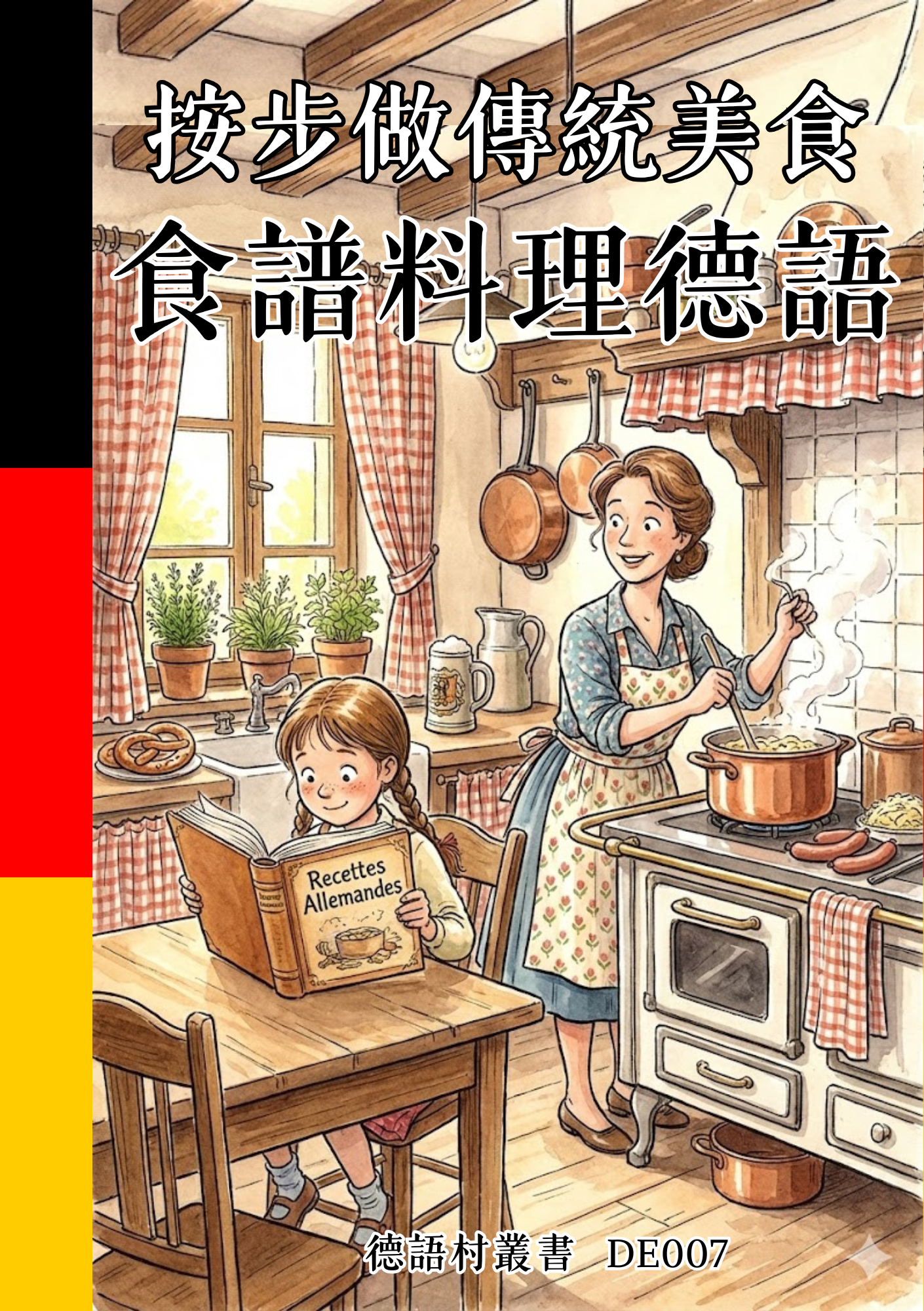 DE007 按步做傳統美食 食譜料理德語