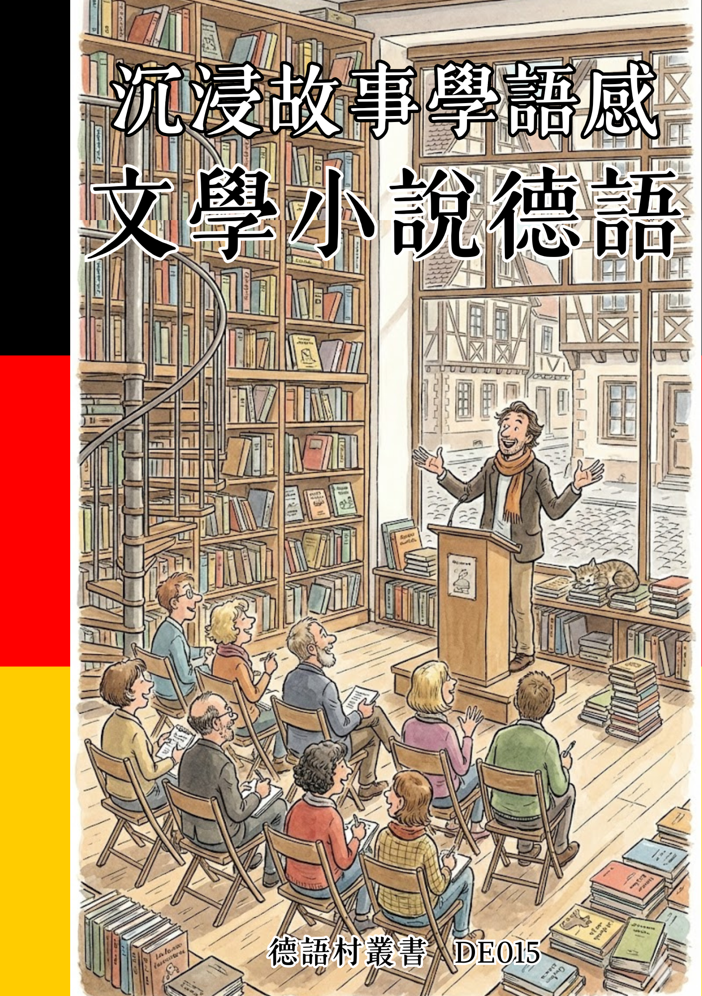DE015 沉浸故事學語感 文學小說德語 