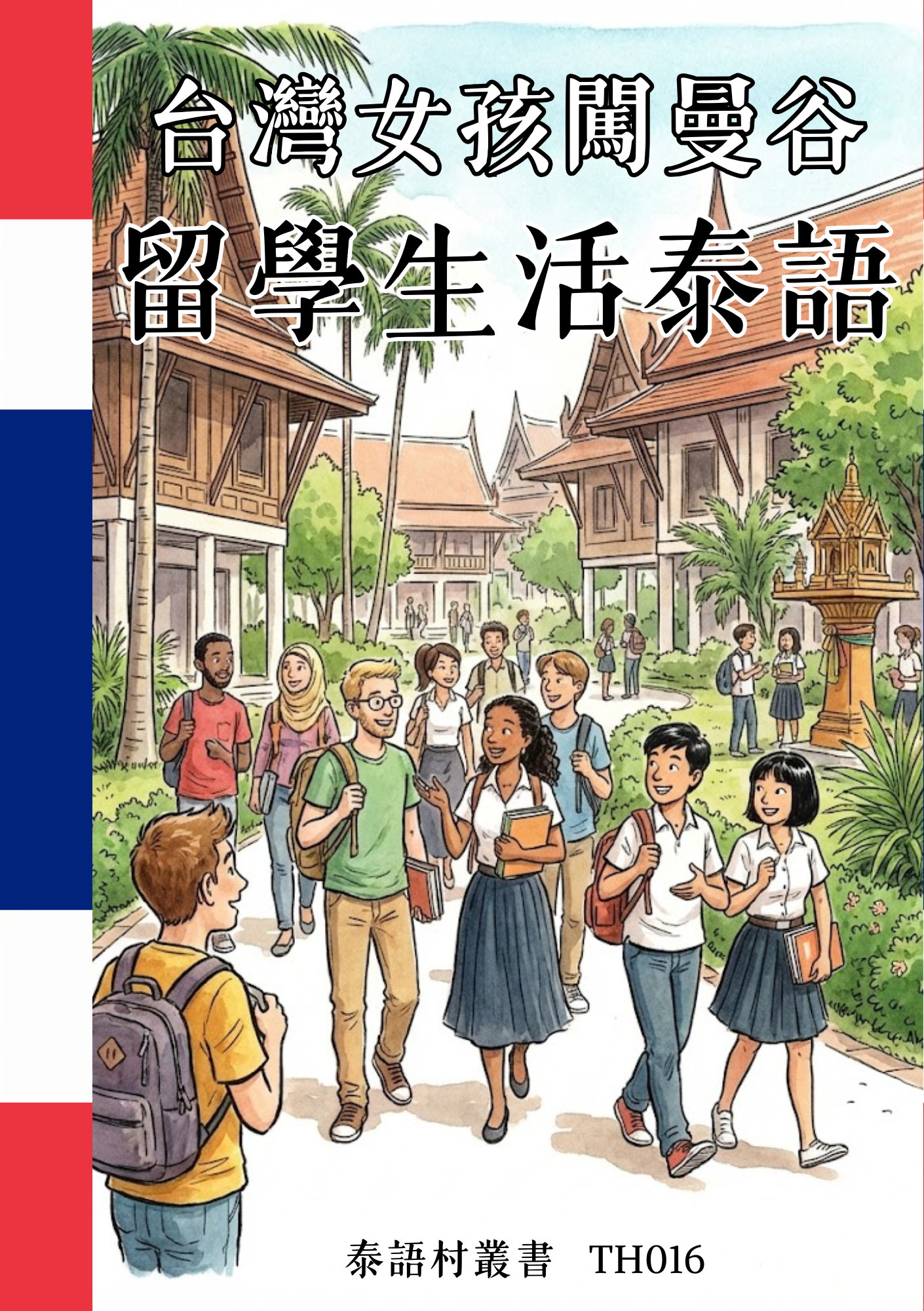 TH016 台灣女孩闖曼谷 留學生活泰語