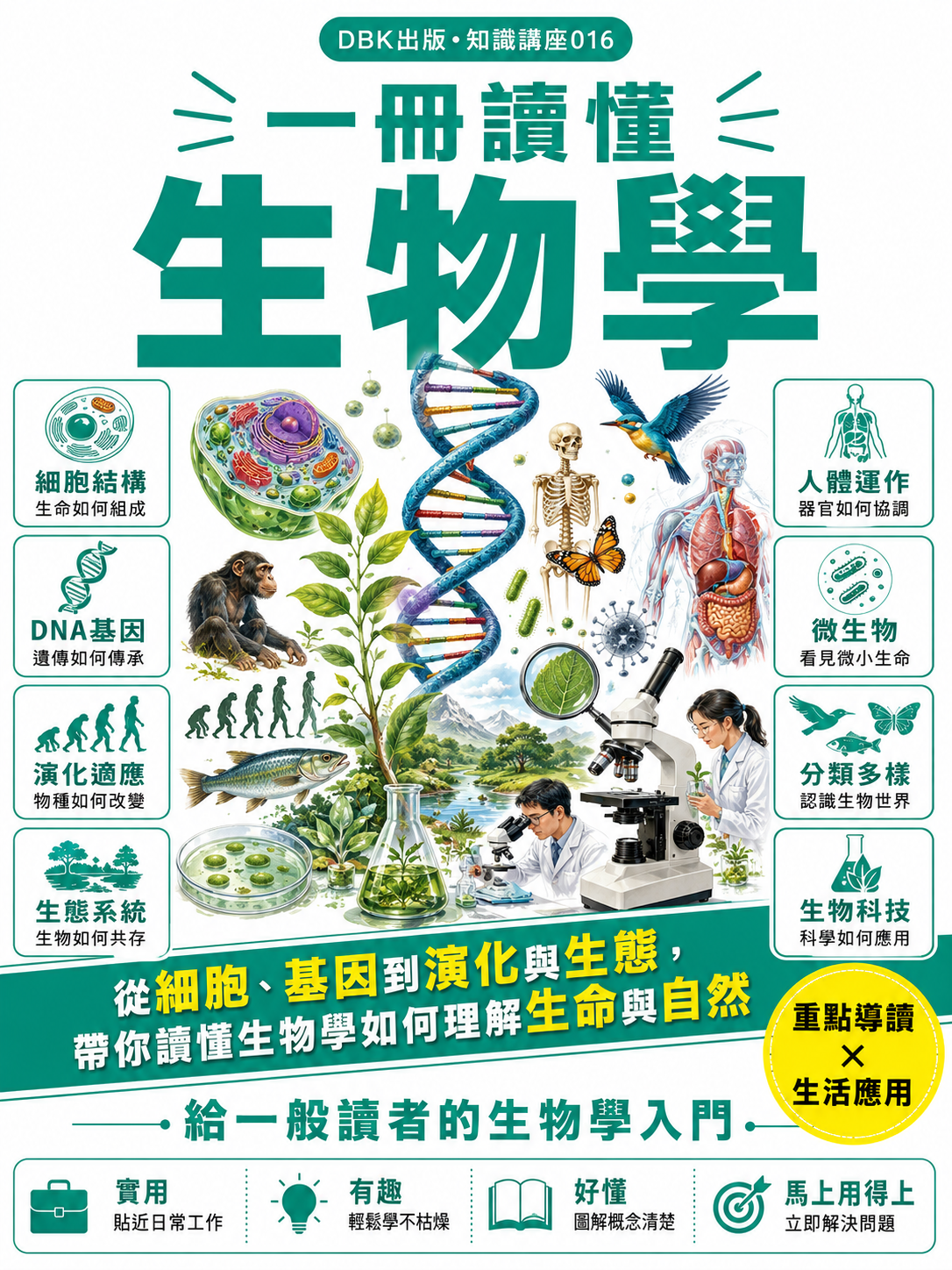 16 一冊讀懂生物學