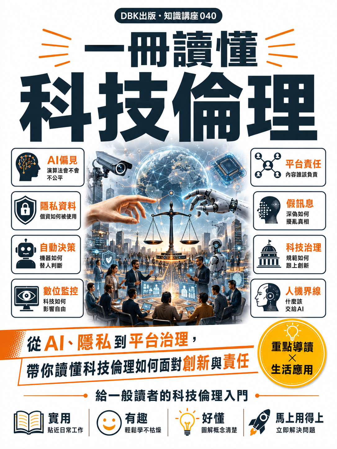 40 一冊讀懂科技倫理