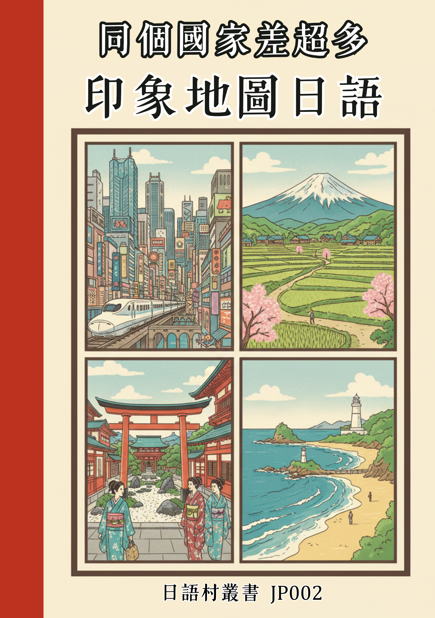 JP002同個國家差超多 印象地圖日語