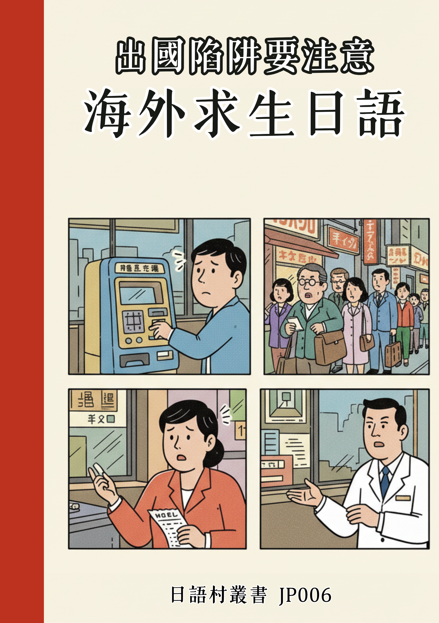 JP006出國陷阱要注意 海外求生日語