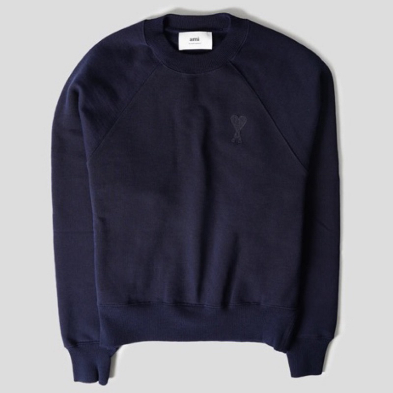★人気★【AMI PARIS】★Tone-On-Tone Sweatshirt★ AMI PARIS SWEATSHIRT TONE ON TONE 衛衣重磅禮物– BAI SELECTION