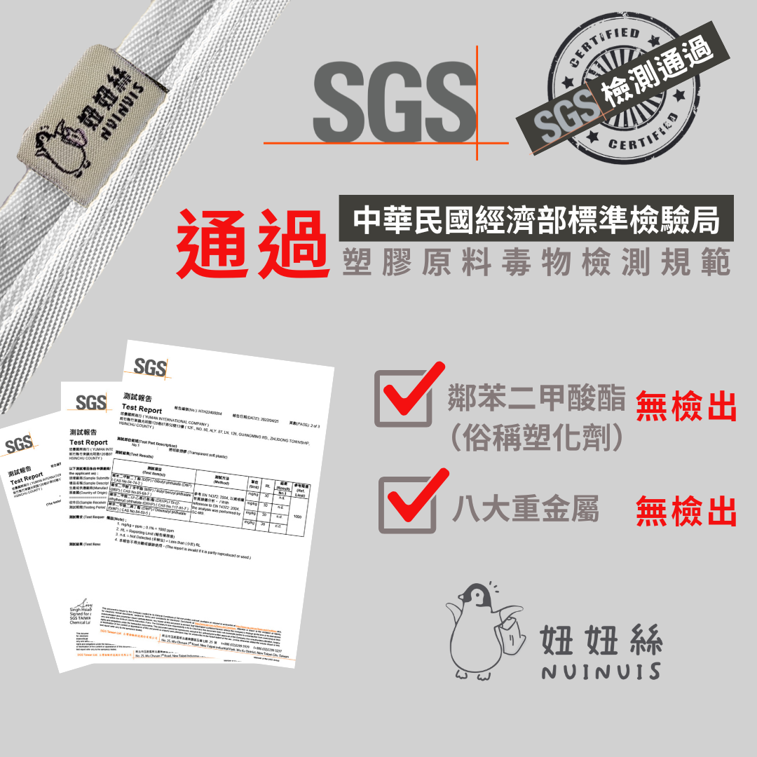 SGS檢驗合格