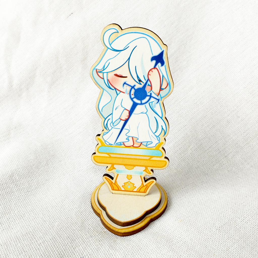 Furina-Statue-of-The-Seven-Wooden-Standee