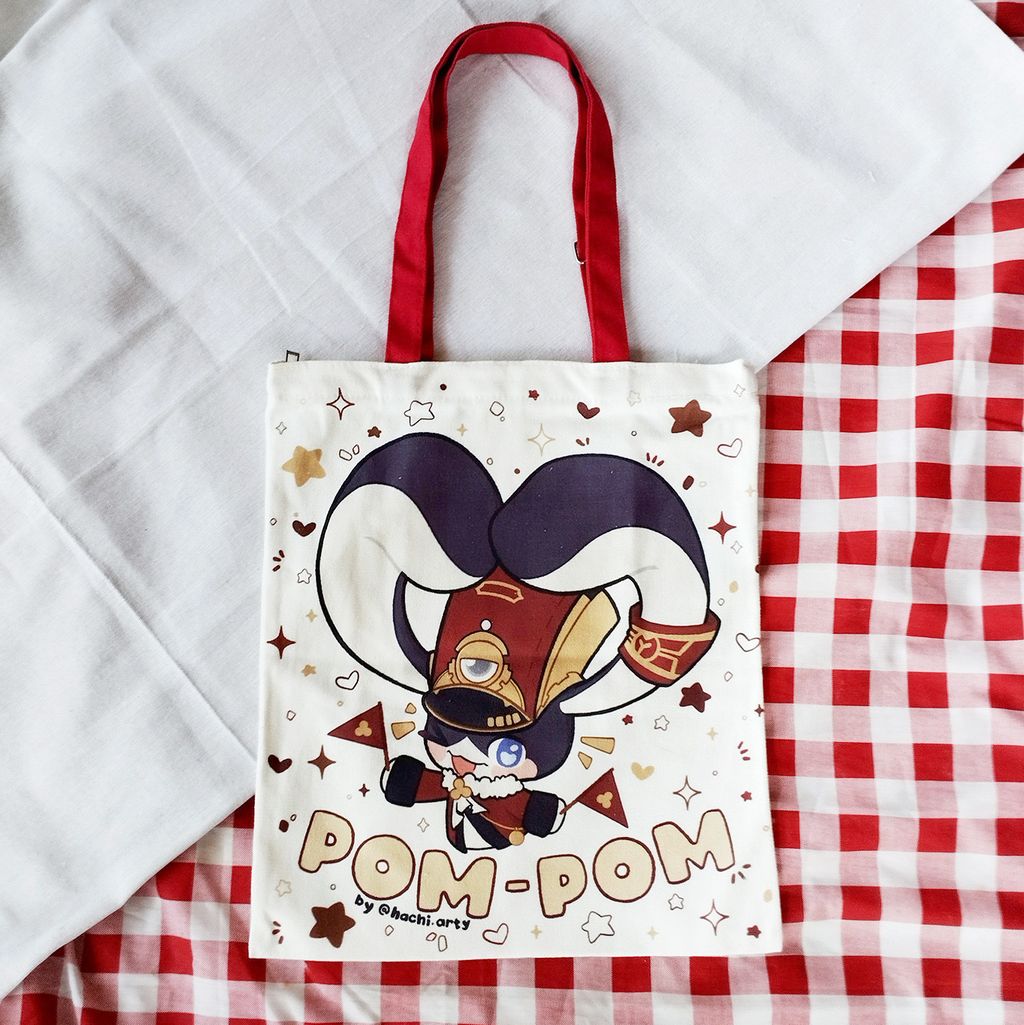 Pom-Pom-Totebag