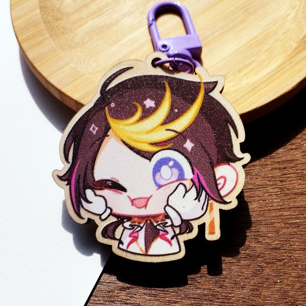 Shu-Yamino-Wooden-Keychain