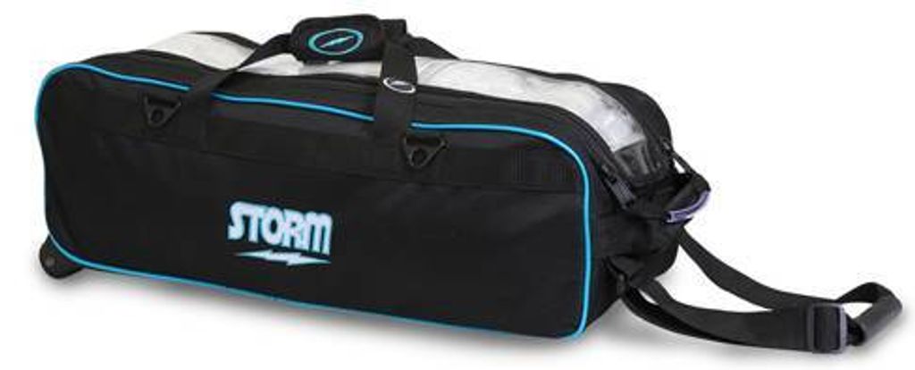 Storm Tournament 3 ball tote Black Blue