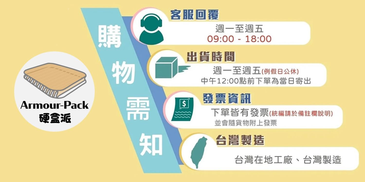 硬盒派 ArmourPack© - 紙箱基地 | 