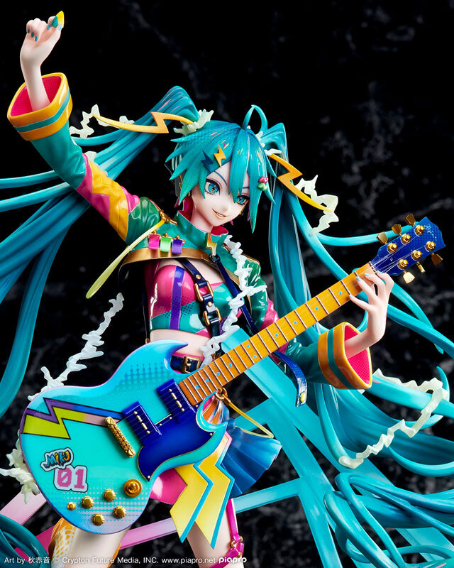 Zoomed View of Hatsune Miku