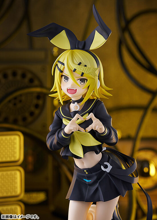 Kagamine Rin with Factory Background
