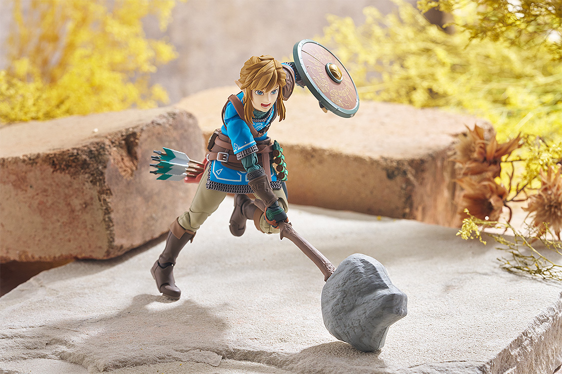 Link with Rock Hammer