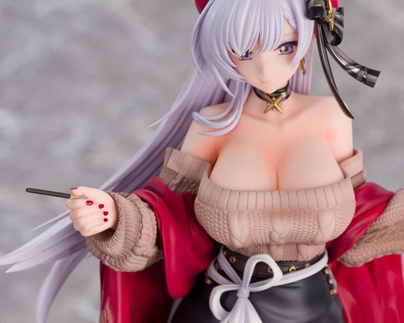 AZUR-LANE-BELFAST-Brilliant-Journey-SCALE-FIGURE-SHOPPING-HEAD-MAID  (11)