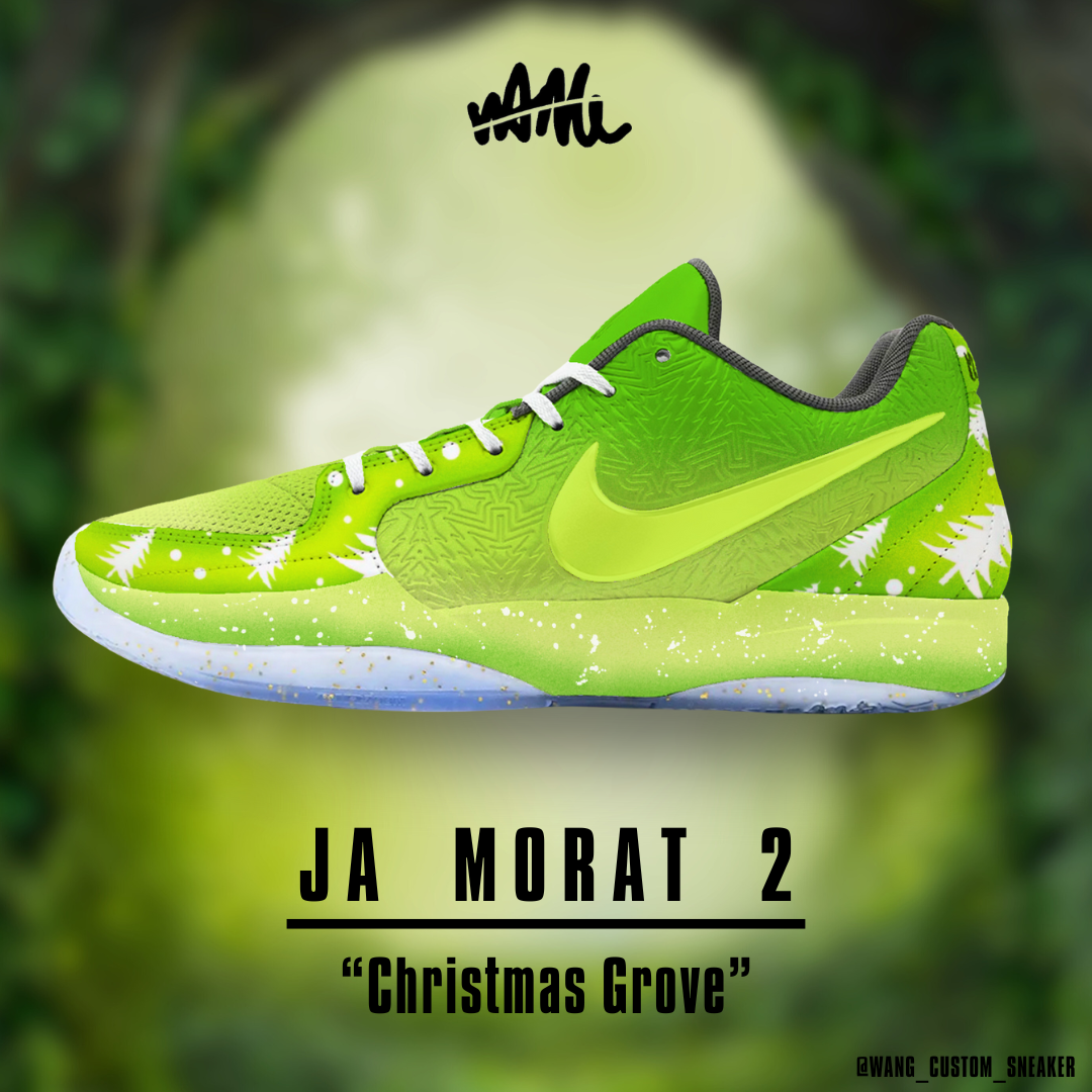 “Christmas Grove” | Wang_custom_sneaker