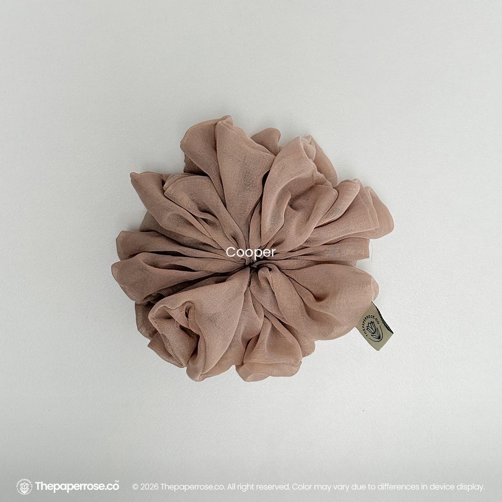 Cooper Cotton Scrunchies